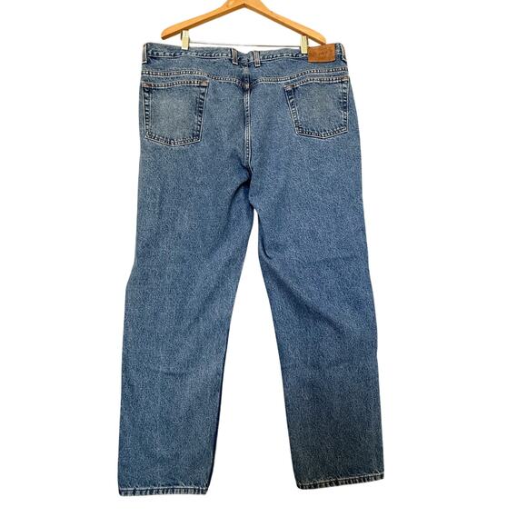 Abercrombie & Fitch Vintage Stretch 90s Straight Jeans Mens 40x30 Blue - Picture 9 of 9